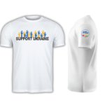 T-shirt hvid support ukr